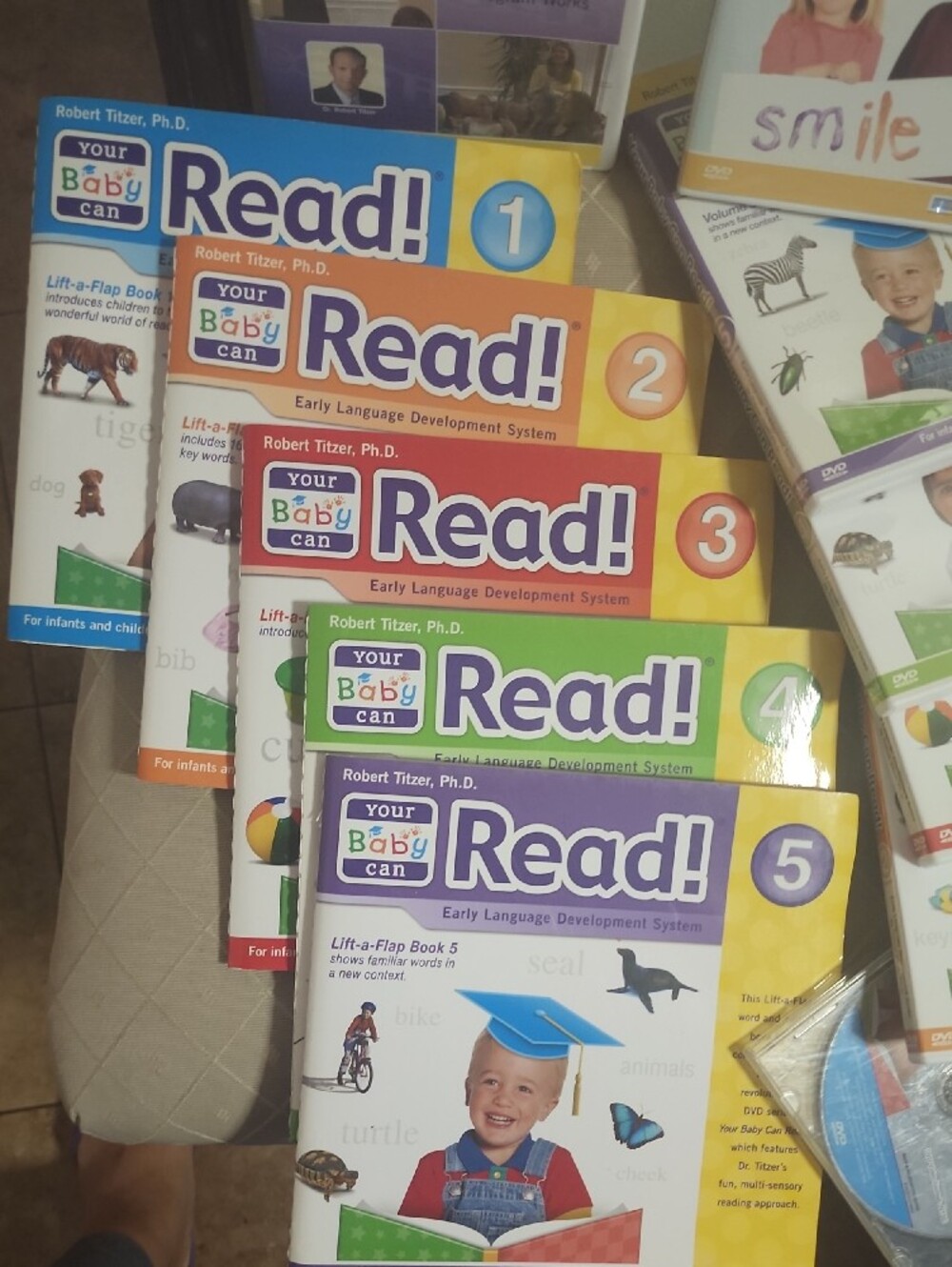 Your Baby Can Read! Early Learning DVD Set - White/Yellow - Picture 2 of 4
